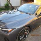 ボディコーティング　レクサスIS　11月　当ガレージにて。お車を大切にされているお客様。